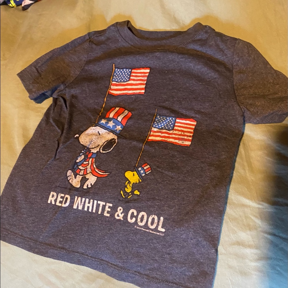 Snoopy Fourth of July shirt